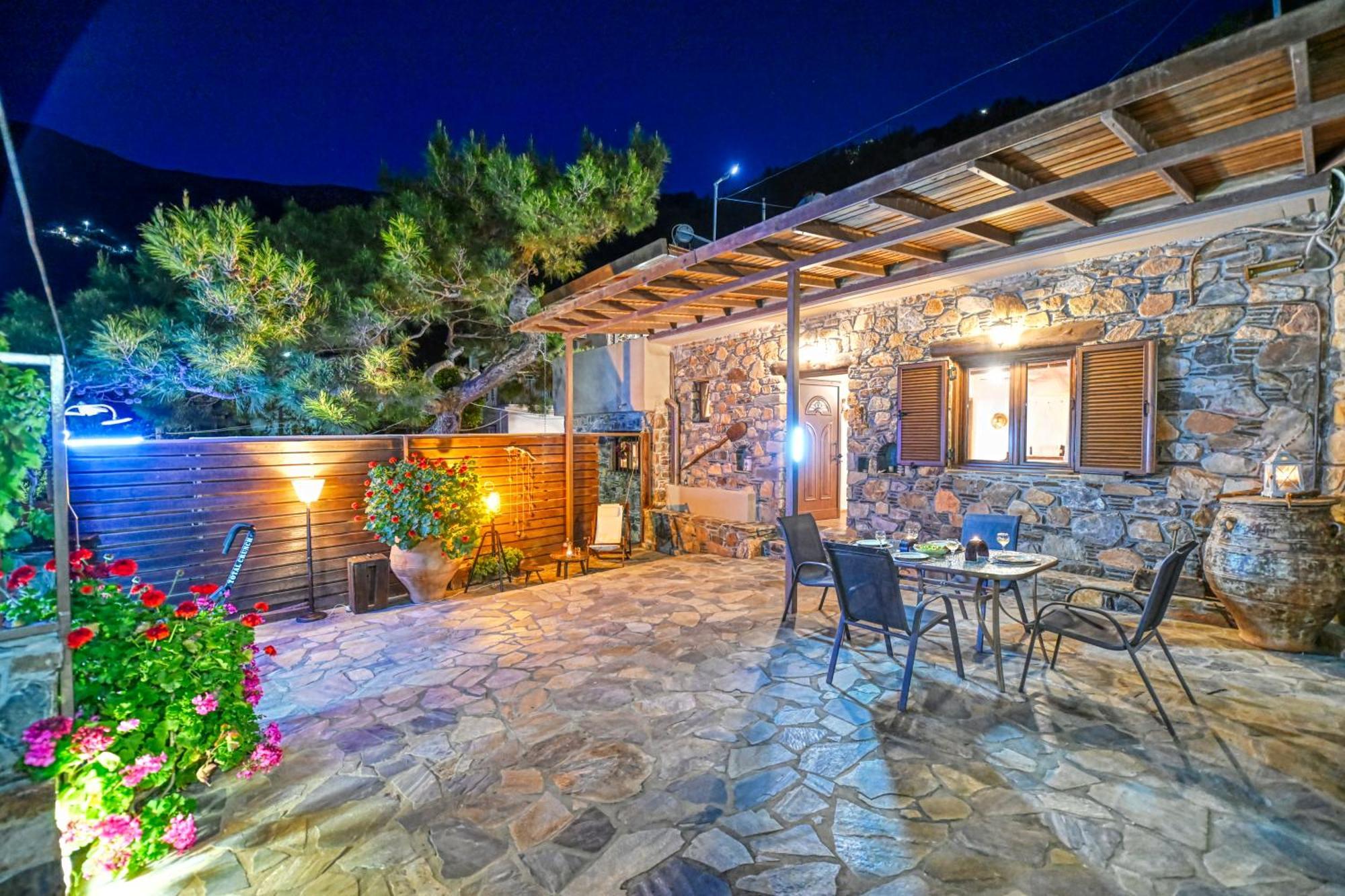 "Pefkopetro" Traditional House Keramotí Kültér fotó